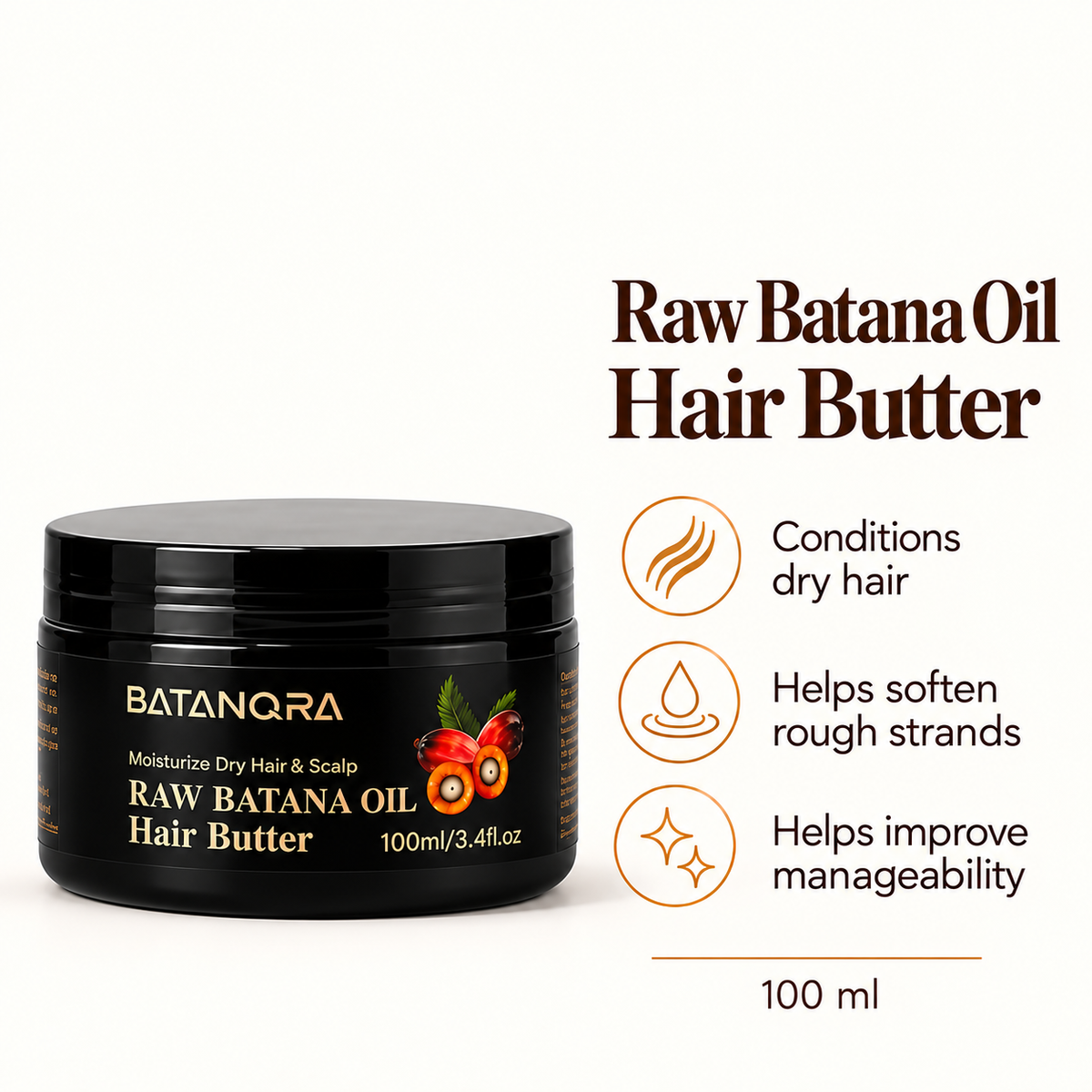 Raw Batana Oil Hair Butter